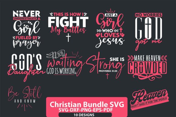 Bringing Faith to Life with a Christian Bundle SVG for Your Creative Projects