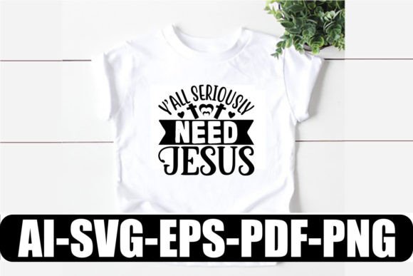 Bringing Y'all Seriously Need Jesus SVG Typeface to Life