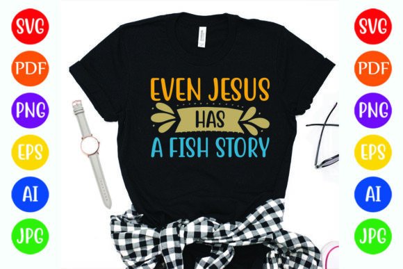 Even Jesus Has a Fish Story: A Playful Typeface for Editorial Design