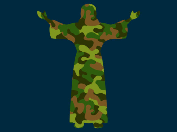 Jesus Camouflage Sublimation: A Unique Design for Creative Projects